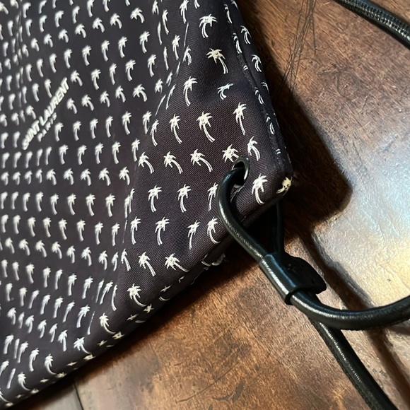 Auth Saint Laurent Teddy Palm Backpack Bag Drawstring Top Purse - Picture 4 of 10